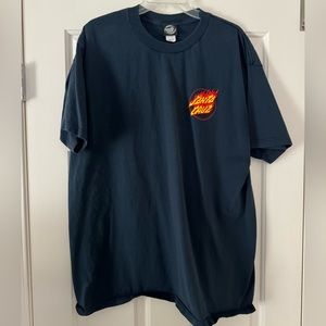 Santa Cruz - Tshirt - Logo Tee - Navy - XL